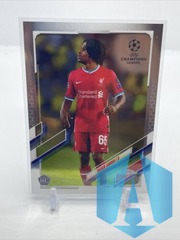 2020-21 Topps Chrome UEFA Champions League Yasser Larouci #91 Liverpool